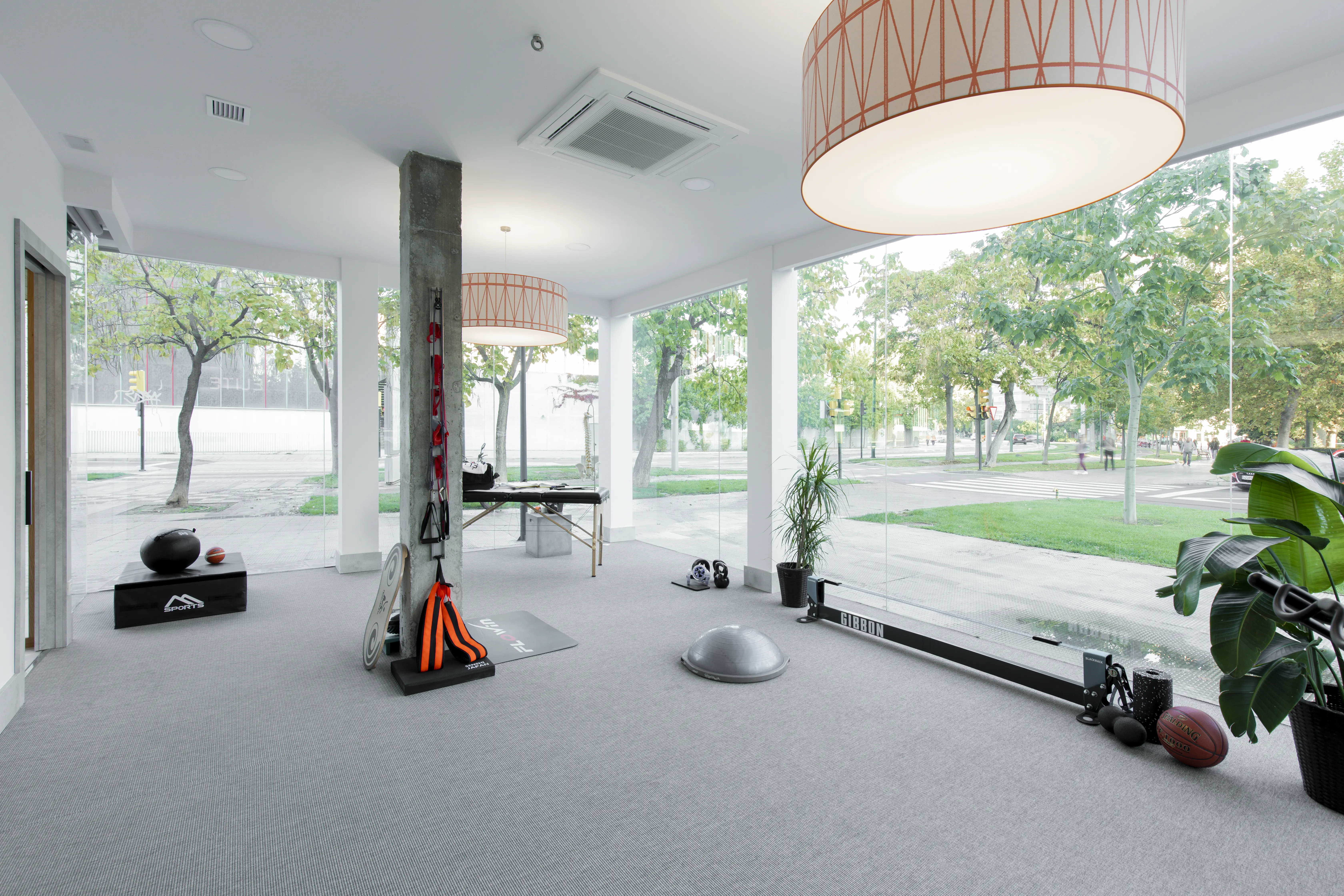 Zona de entrenamiento